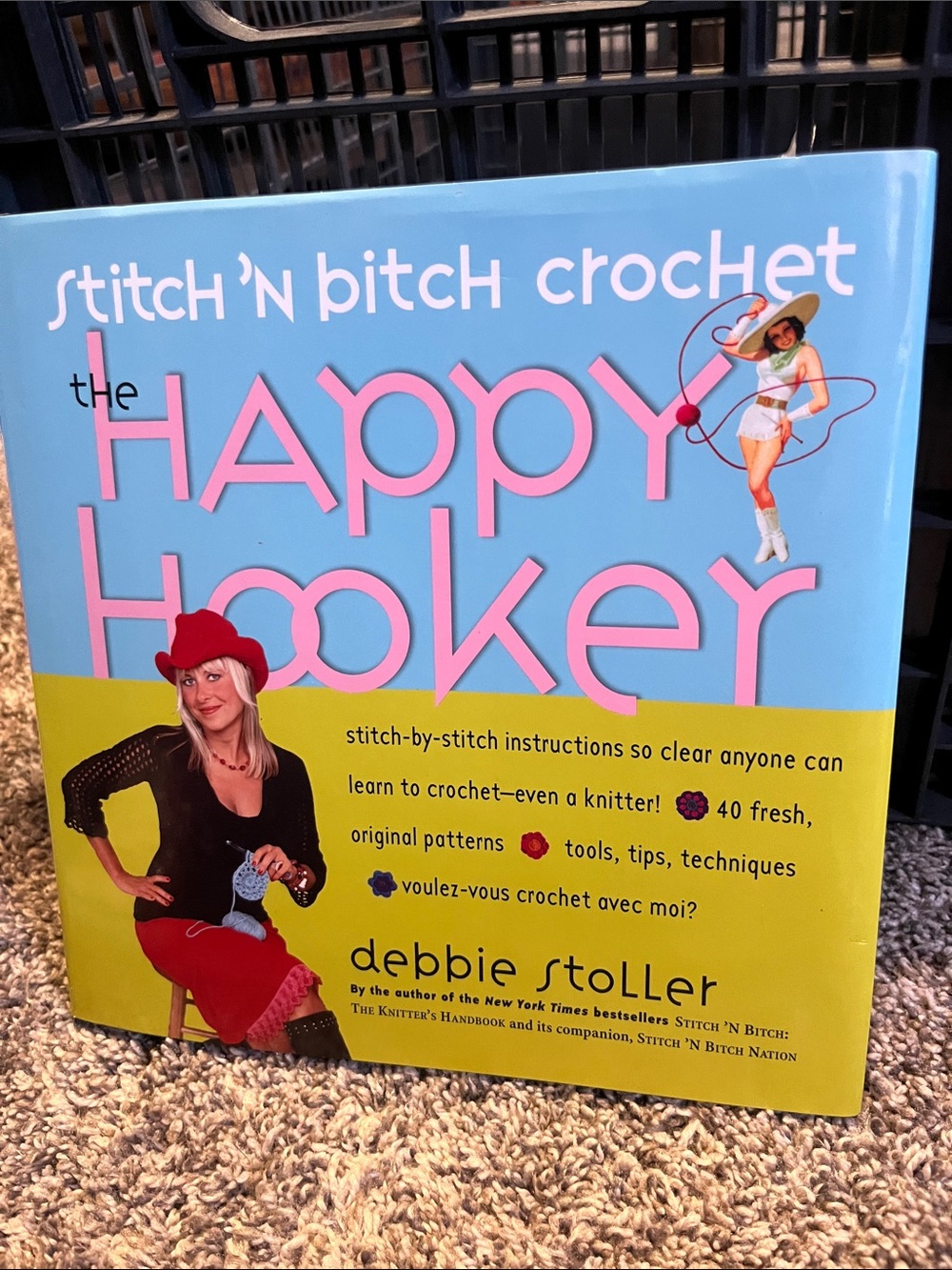 The Happy Hooker Crochet Book - Pink Accent